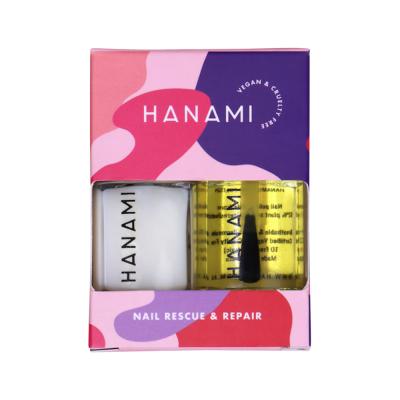 Hanami Nail Polish Collection Treatment Rescue & Repair 15ml x 2 Pack